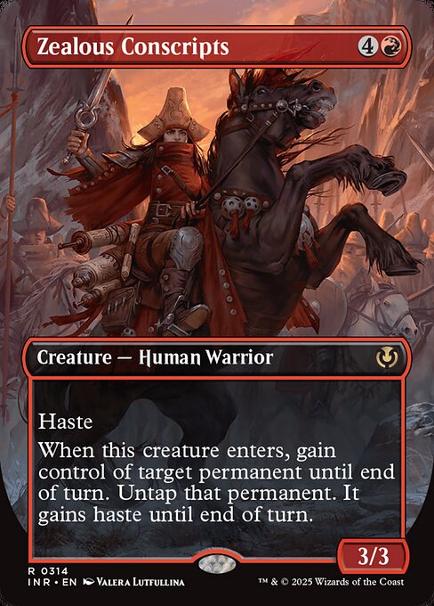 Zealous Conscripts (Borderless) - Innistrad Remastered