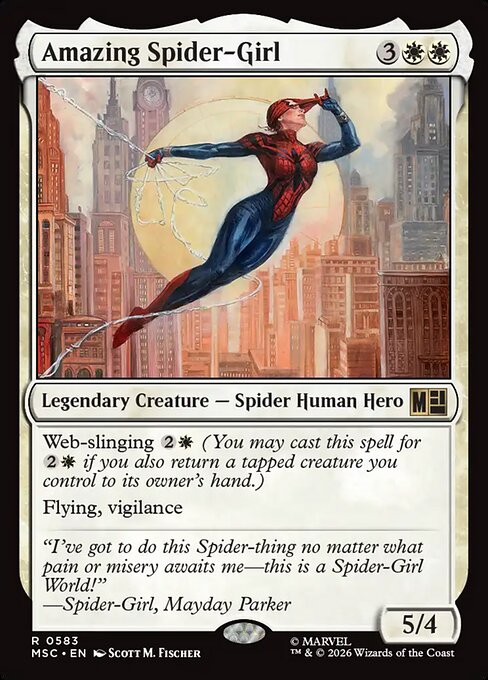 Amazing Spider-Girl - Commander: Marvel Super Heroes