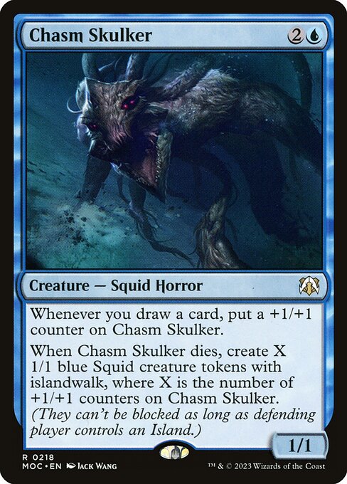 Chasm Skulker - Commander: March of the Machine