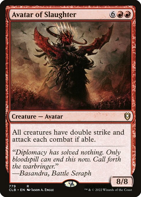 Avatar of Slaughter - Commander Legends: Battle for Baldur's Gate