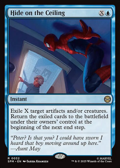 Hide on the Ceiling - Marvel's Spider-Man
