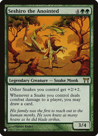 Seshiro the Anointed - The List Reprints
