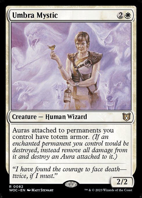 Umbra Mystic - Commander: Wilds of Eldraine