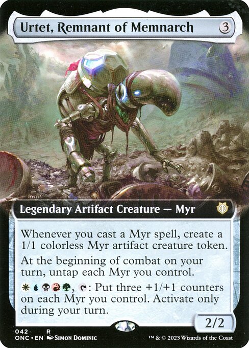 Urtet, Remnant of Memnarch - Commander: Phyrexia: All Will Be One