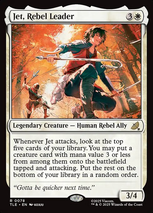 Jet, Rebel Leader - Avatar: The Last Airbender: Eternal-Legal