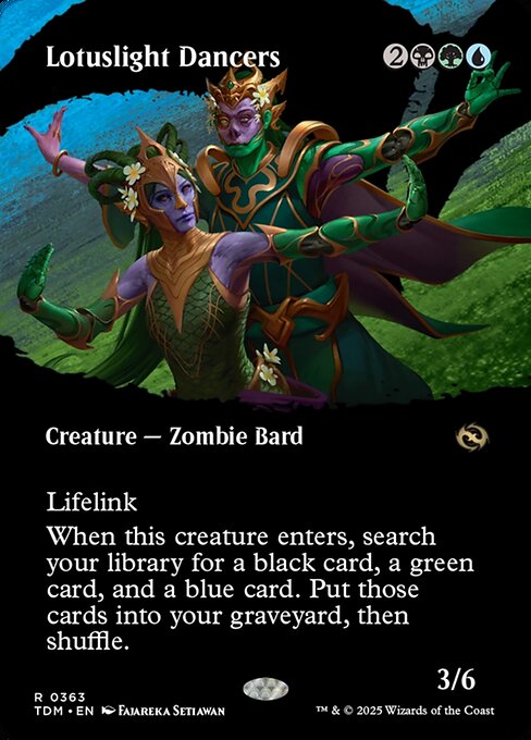 Lotuslight Dancers (Borderless) - Tarkir: Dragonstorm