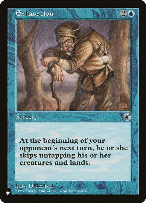 Exhaustion - The List Reprints
