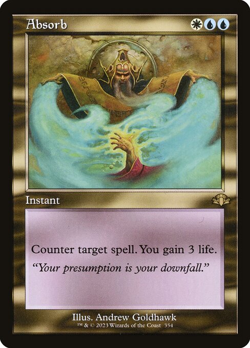 Absorb (Retro Frame) - Dominaria Remastered