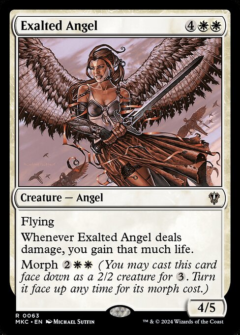Exalted Angel - Commander: Murders at Karlov Manor