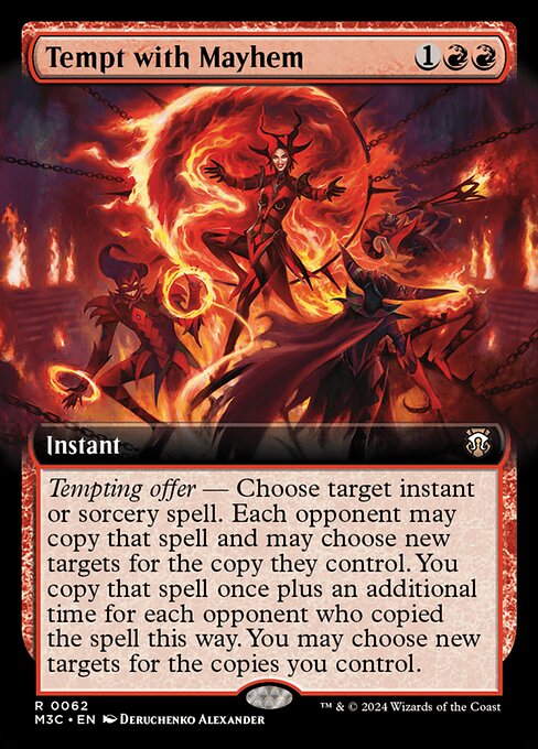Tempt with Mayhem (Extended Art) - Commander: Modern Horizons 3