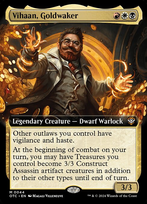 Vihaan, Goldwaker (Extended Art) (Foil) - Commander: Outlaws of Thunder Junction