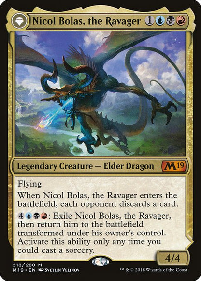 Nicol Bolas, the Ravager - Core Set 2019