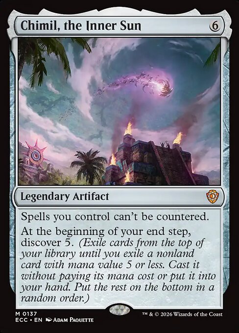 Chimil, the Inner Sun - Commander: Lorwyn Eclipsed