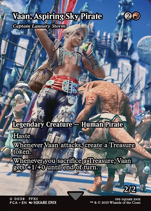 Vaan, Aspiring Sky Pirate - Captain Lannery Storm (Showcase) - FINAL FANTASY: Through the Ages