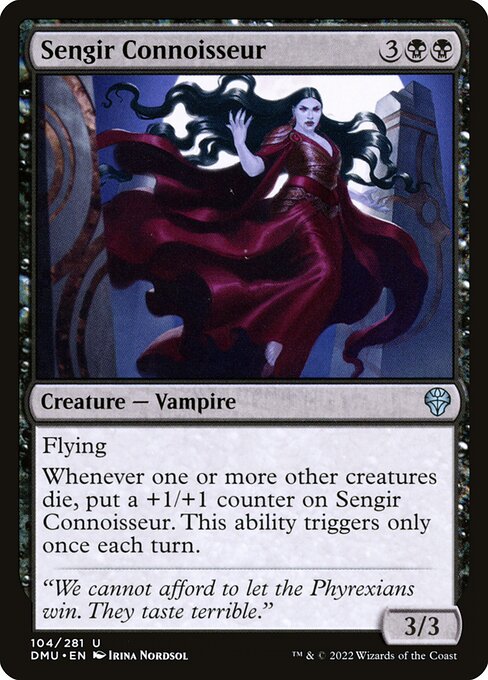 Sengir Connoisseur - Dominaria United