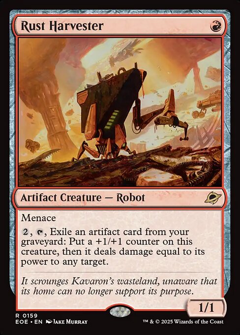 Rust Harvester (Foil) - Edge of Eternities