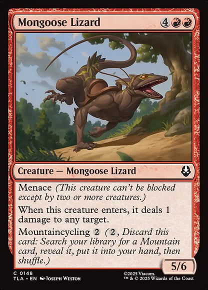 Mongoose Lizard (Foil) - Avatar: The Last Airbender