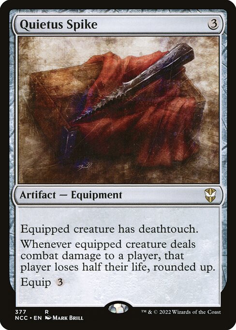 Quietus Spike - The Brothers' War: Retro Frame Artifacts