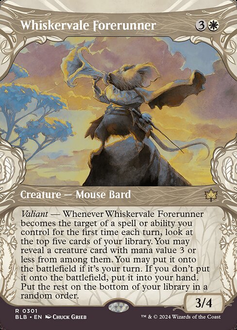 Whiskervale Forerunner (Showcase) - Bloomburrow