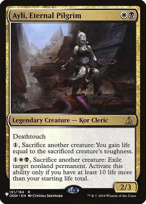 Ayli, Eternal Pilgrim - The List Reprints