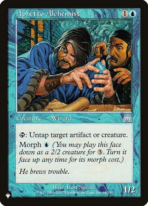 Aphetto Alchemist - The List Reprints