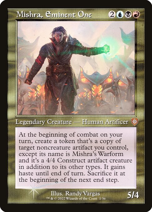 Mishra, Eminent One (Retro Frame) - Commander: The Brothers' War