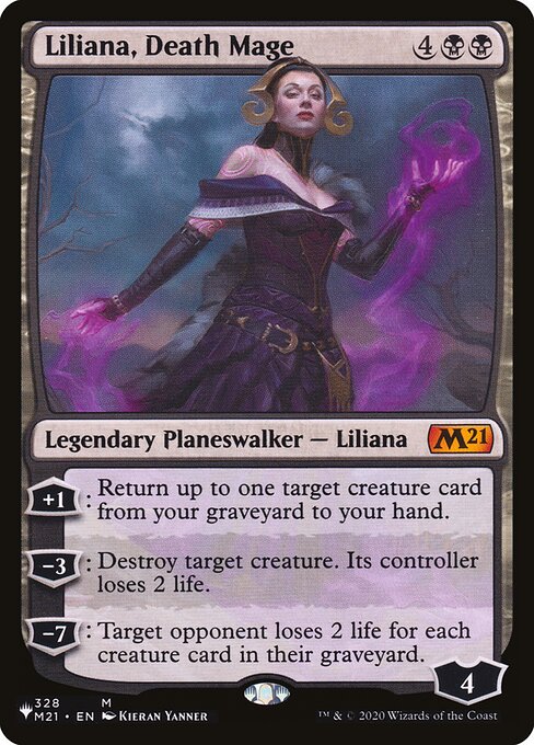 Liliana, Death Mage - The List Reprints