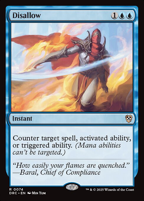 Disallow - Commander: Aetherdrift