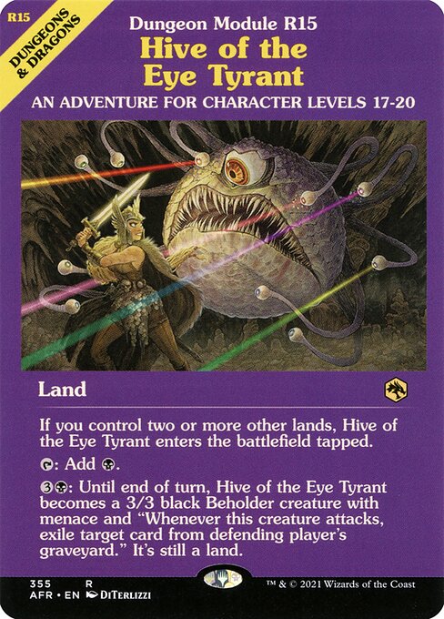 Hive of the Eye Tyrant (Dungeon Module) - Adventures in the Forgotten Realms