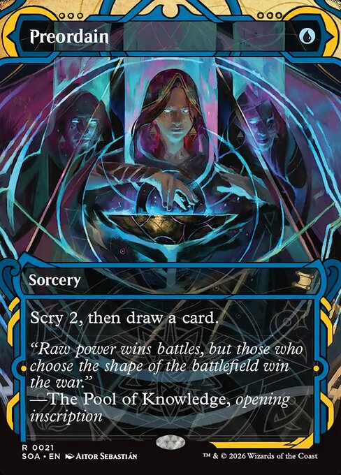 Preordain (Foil) - Secrets of Strixhaven: Mystical Archive