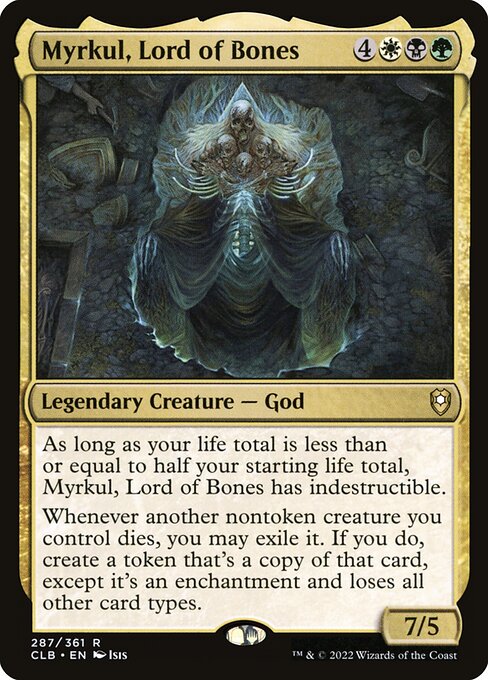 Myrkul, Lord of Bones - Commander Legends: Battle for Baldur's Gate