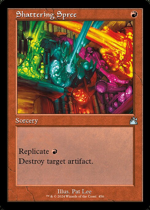 Shattering Spree (Retro Frame) - Ravnica Remastered