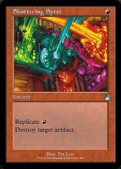 Shattering Spree (Retro Frame) - Ravnica Remastered