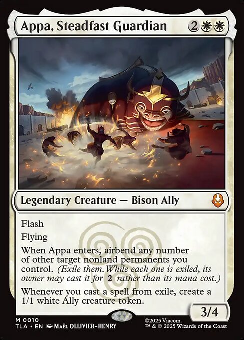 Appa, Steadfast Guardian - Avatar: The Last Airbender