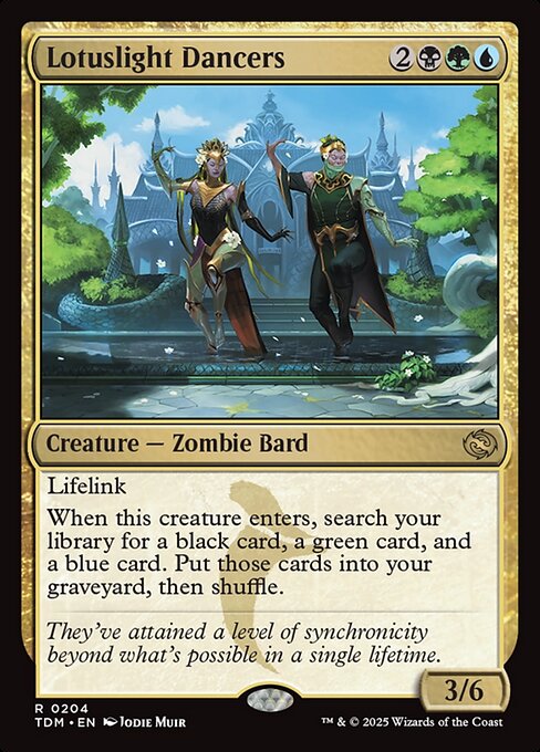 Lotuslight Dancers (Foil) - Tarkir: Dragonstorm