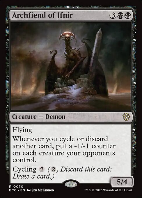 Archfiend of Ifnir - Commander: Lorwyn Eclipsed