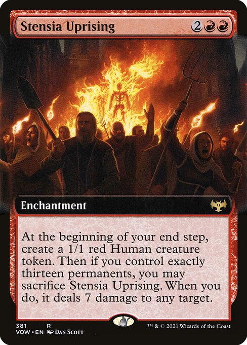 Stensia Uprising (Extended Art) - Innistrad: Crimson Vow