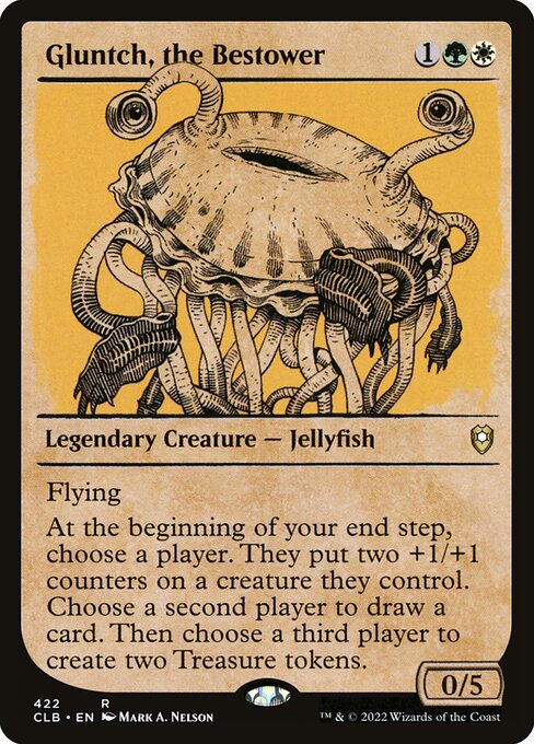 Gluntch, the Bestower (Showcase) - Commander Legends: Battle for Baldur's Gate