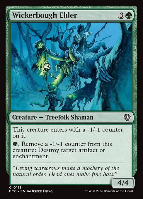 Wickerbough Elder - Commander: Lorwyn Eclipsed
