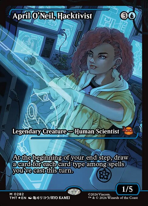 April O'Neil, Hacktivist (0282) (Showcase) - Teenage Mutant Ninja Turtles