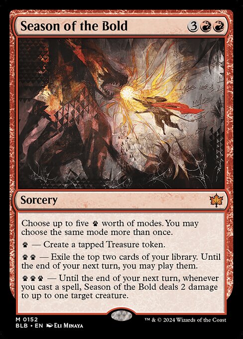 Season of the Bold (Foil) - Bloomburrow