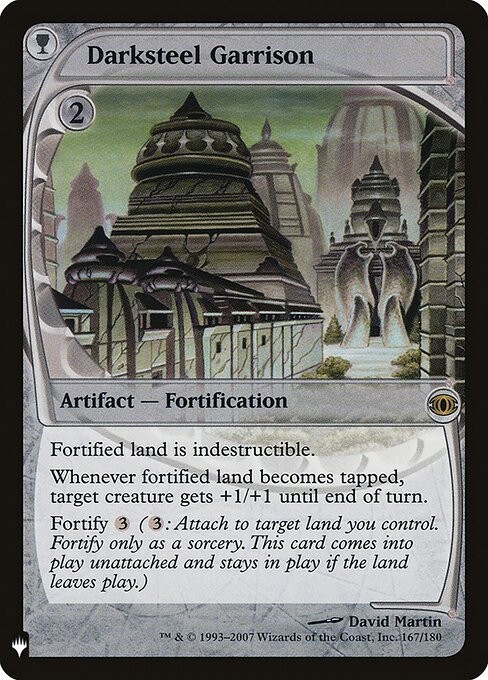 Darksteel Garrison - The List Reprints