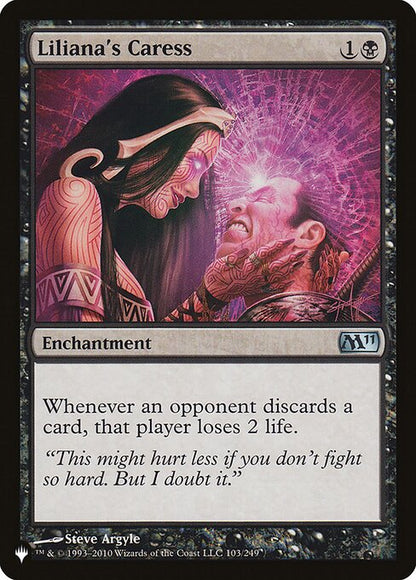 Liliana's Caress - The List Reprints