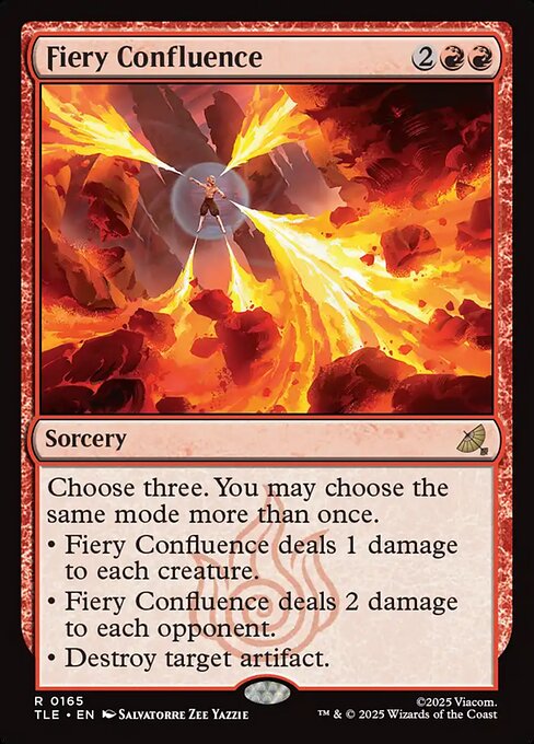 Fiery Confluence (Foil) - Avatar: The Last Airbender: Eternal-Legal