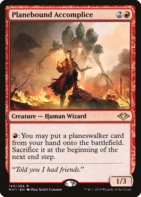 Planebound Accomplice - Modern Horizons