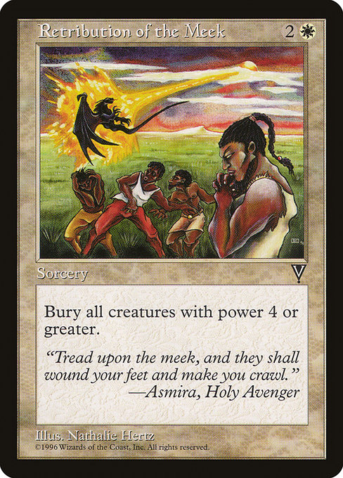 Retribution of the Meek - Visions