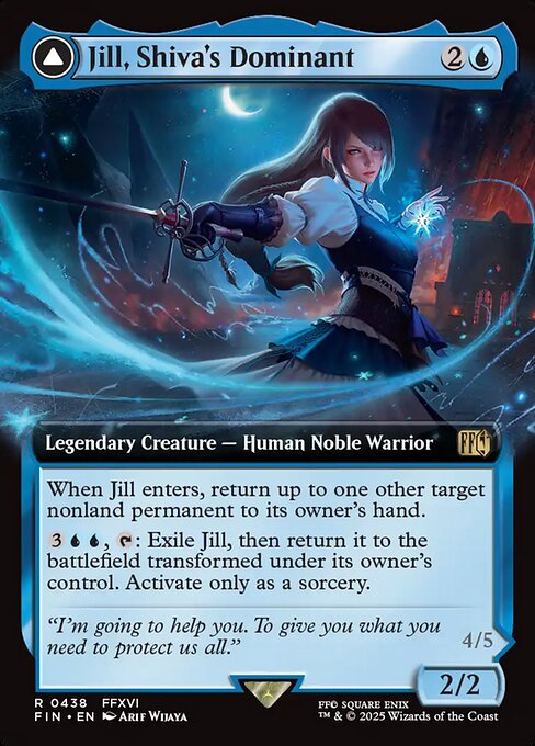 Jill, Shiva's Dominant (Extended Art) - FINAL FANTASY