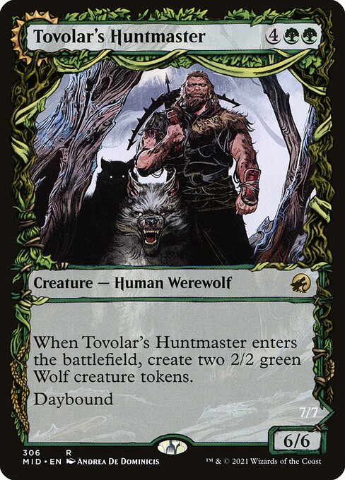 Tovolar's Huntmaster (Showcase) - Innistrad: Midnight Hunt