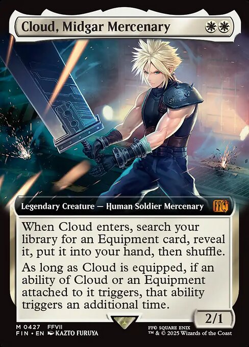 Cloud, Midgar Mercenary (Extended Art) - FINAL FANTASY