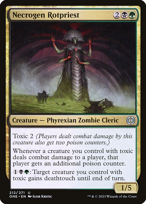 Necrogen Rotpriest - Phyrexia: All Will Be One